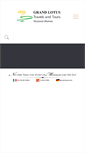 Mobile Screenshot of grandlotustours.com